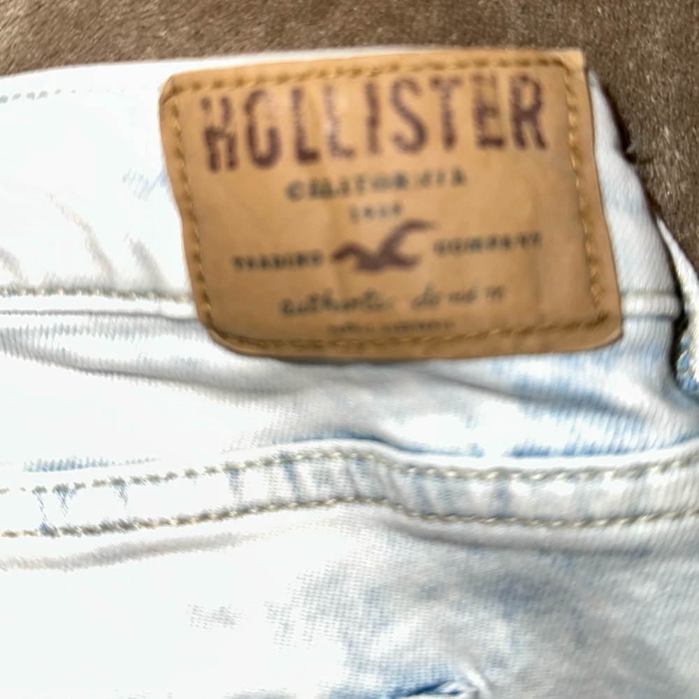 HOLLISTER ACID WASH RIPPED JEANS - Picture 6 of 8
